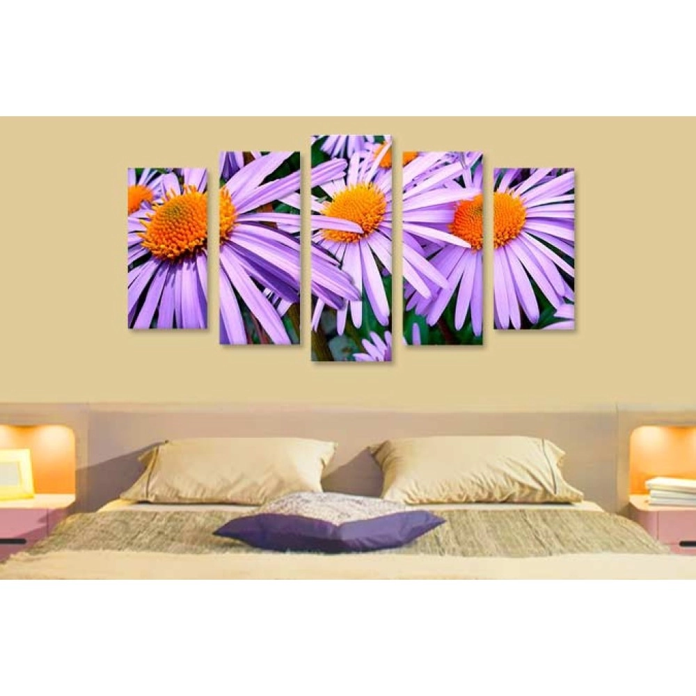 Tablouri canvas aster mov 5764