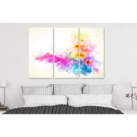 Tablouri canvas Flori vectoriale 17762