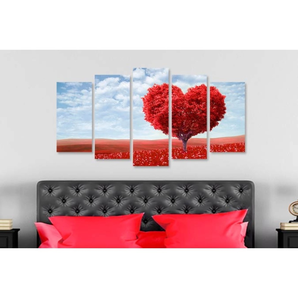 Tablouri canvas Inima copac 4247