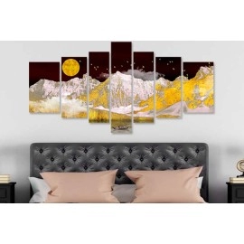 Tablouri canvas munti in soare