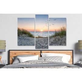 Tablouri canvas peisaje plaja in asfintit