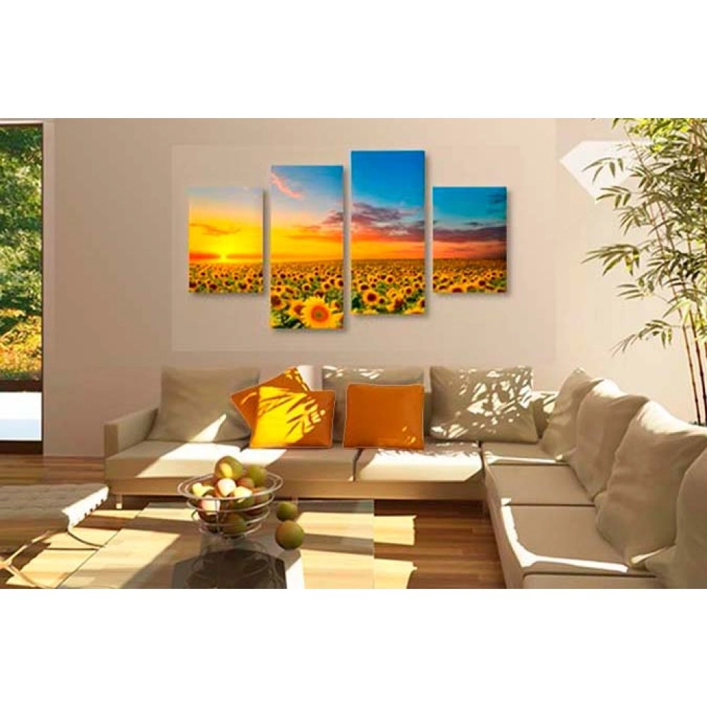 Tablouri canvas Campul soarelui 13421