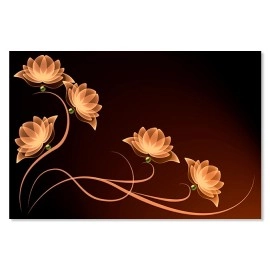 Tablouri canvas Vector floare 8813