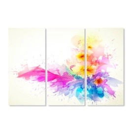 Tablouri canvas Flori vectoriale 17762