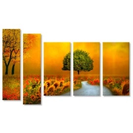 Tablouri canvas Gradina de vis 6545