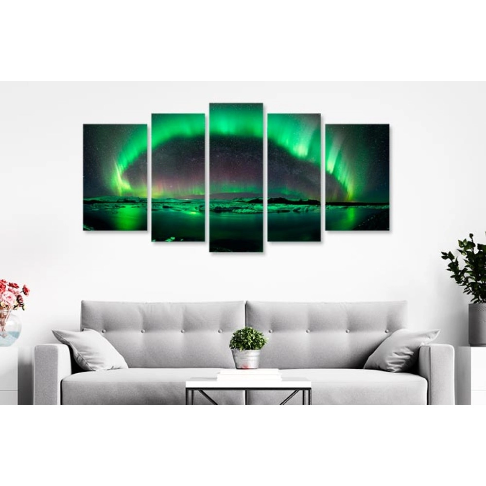 Tablouri canvas Aurora boreala 69004