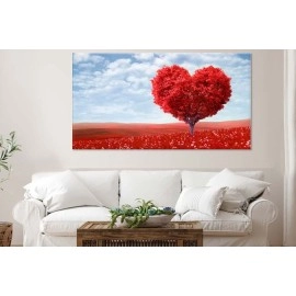 Tablouri canvas tree-heart 42047