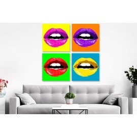Tablouri canvas buze 3632