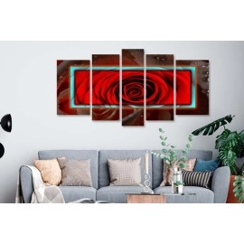 Tablouri canvas trandafir 7837
