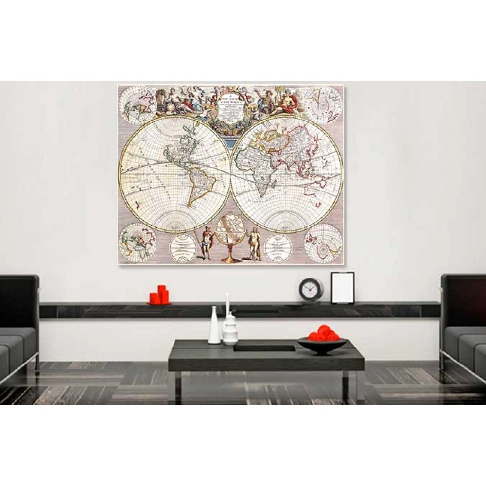 Tablouri canvas harta vintage 11235