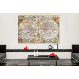 Tablouri canvas harta vintage 11238