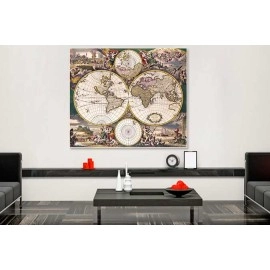 Tablouri canvas harta vintage 11241