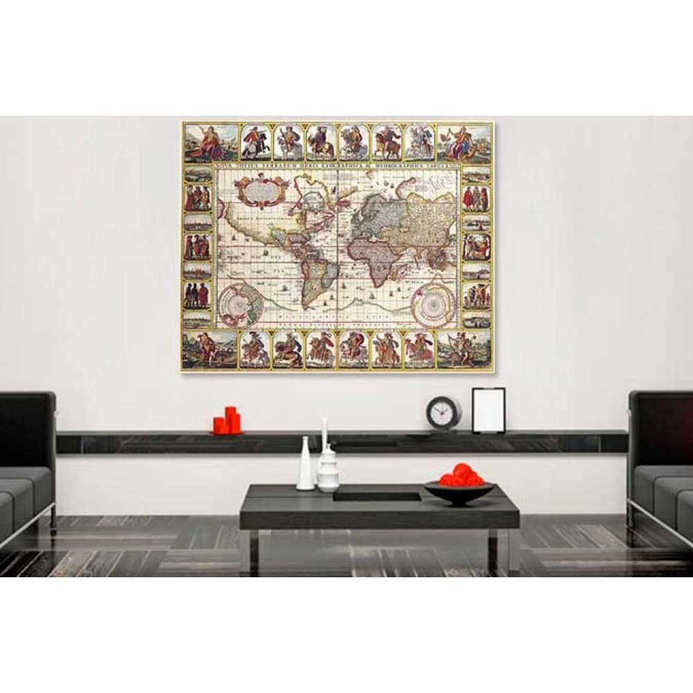 Tablouri canvas harta vintage 11242