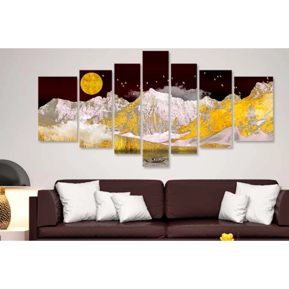 Tablouri canvas munti in soare