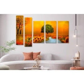 Tablouri canvas Gradina de vis 6545