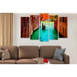 Tablouri canvas Canal in Venetia 4596