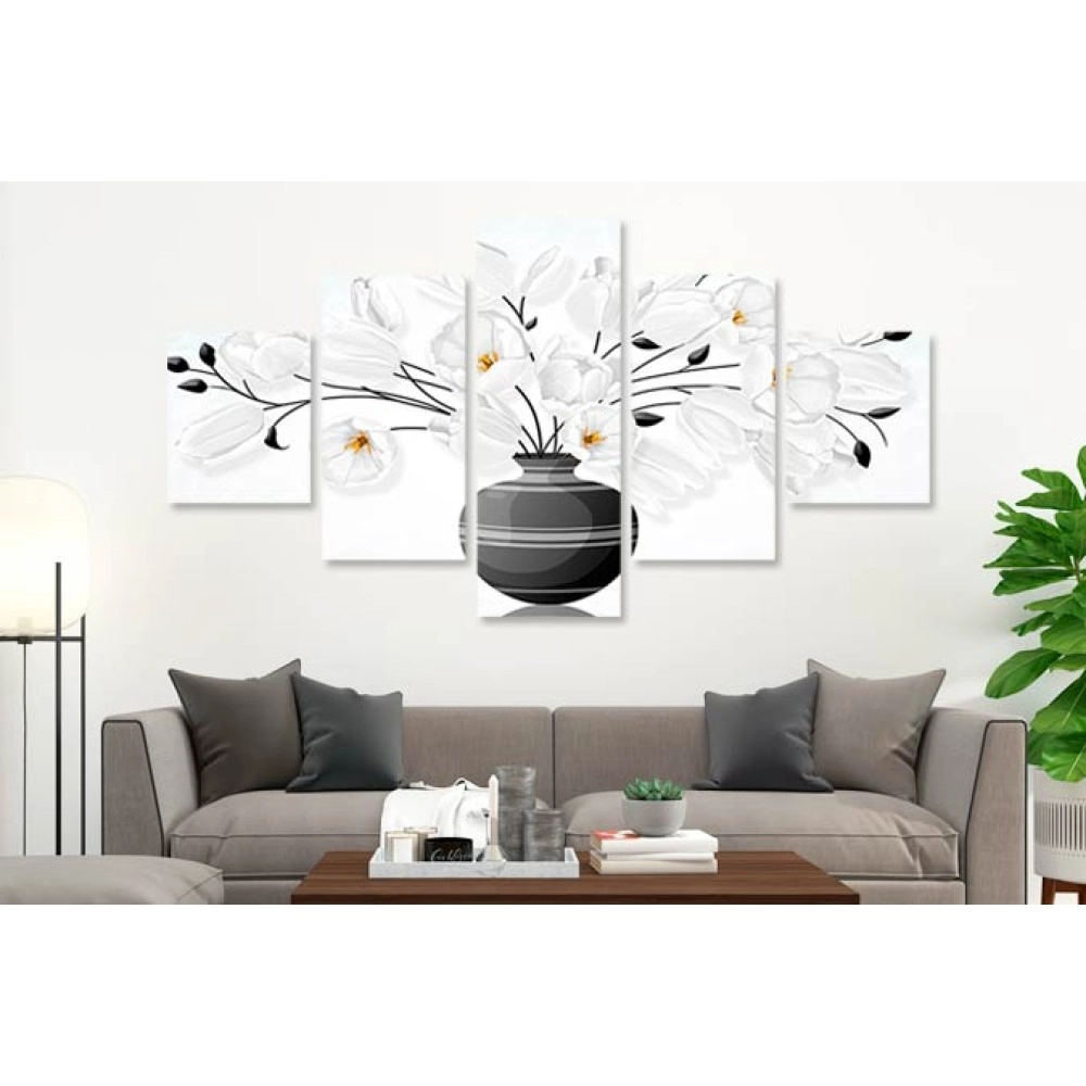 Tablouri canvas vaza cu flori