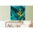 Tablou strelitia si frunze verzi-turcoaz