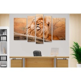 Tablouri canvas Lion 2174