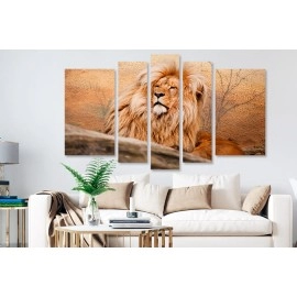Tablouri canvas Lion 2174