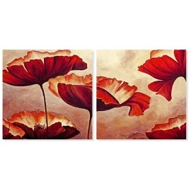 Tablouri canvas maci rosii 99200