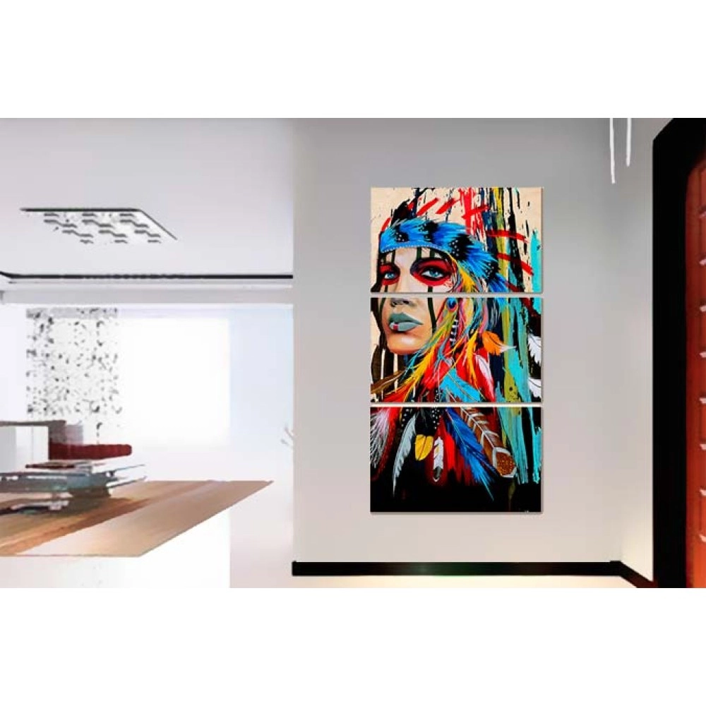 Tablouri canvas Figura indianca 6943