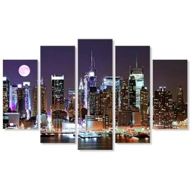 Tablouri canvas Manhattan 3999-indigo
