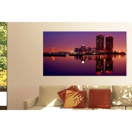Tablouri canvas Toronto noaptea 85793