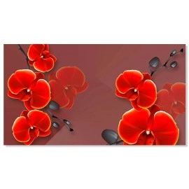 Tablou orhidee rosie relax