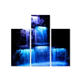 Tablouri canvas Cascada albastra 72361