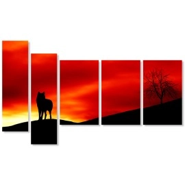 Tablouri canvas Orange 1067