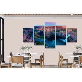 Tablouri peisaje frumoase cascada din canion