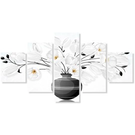 Tablouri canvas vaza cu flori