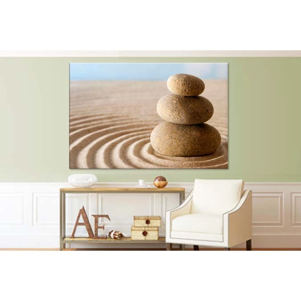 Tablouri canvas Zen stones 12874