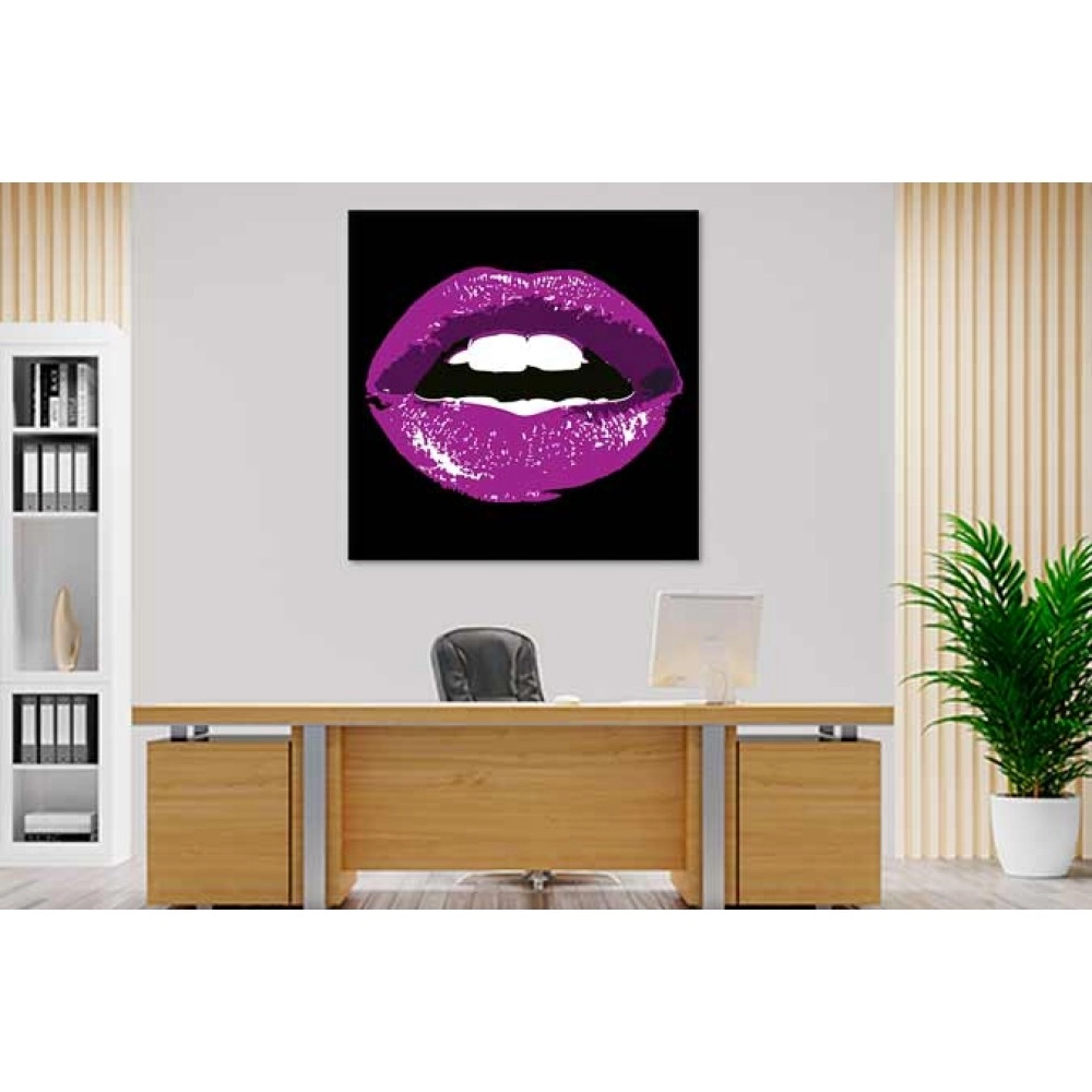 Tablouri canvas Buze mov 36532