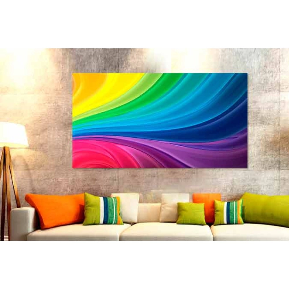Tablou decorativ terapia culori 65828