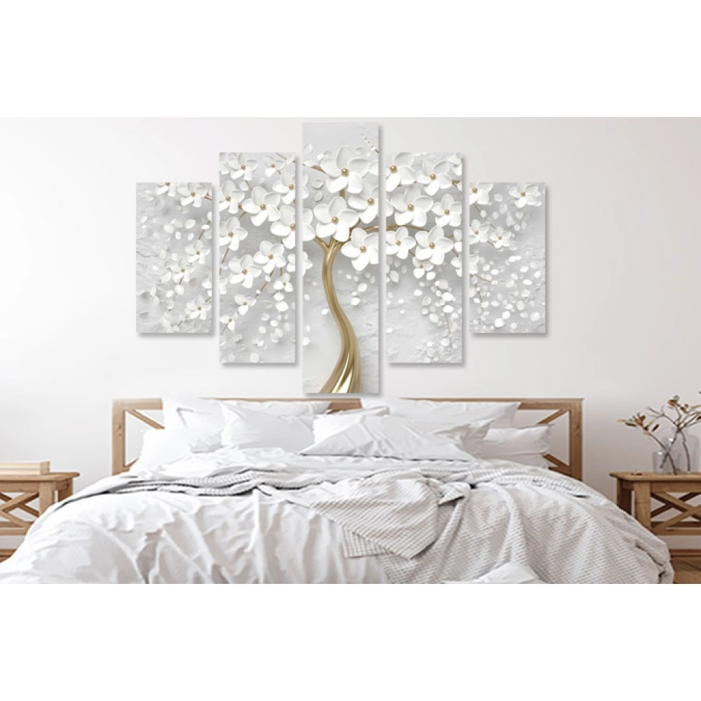 Tablouri moderne copac flori