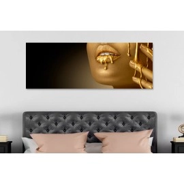 Tablou modern auriu fashion