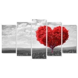 Tablouri canvas copac inima 42547