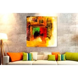 Tablou canvas abstract culori 46119