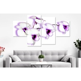 Tablouri canvas orhidee cu mov 20161