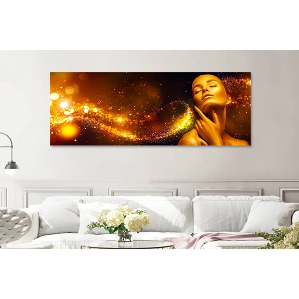 Tablou frumoasa cu stele aurii