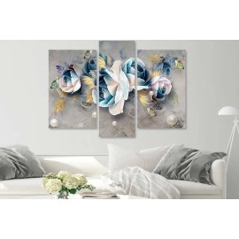 Tablouri canvas flori trandafir