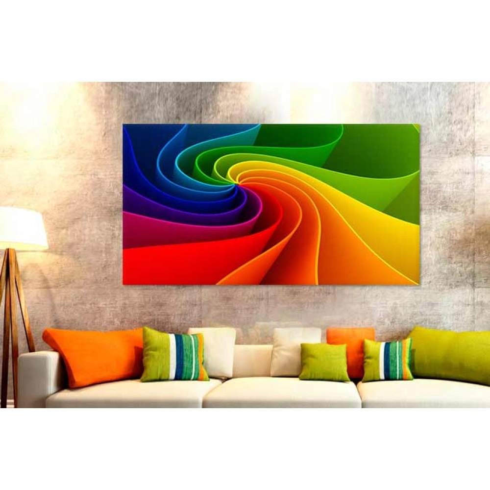 Tablou modern terapia culori 65728