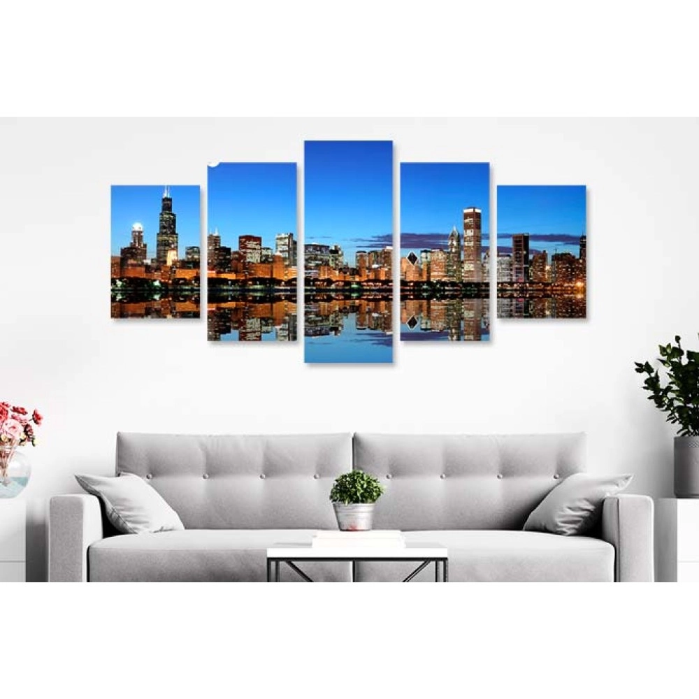 Tablouri canvas Chicago vedere 5063