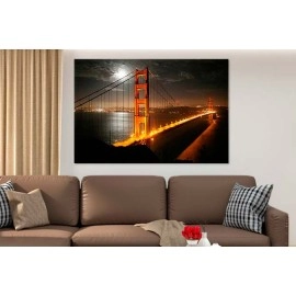 Tablouri canvas Golden gate 7754