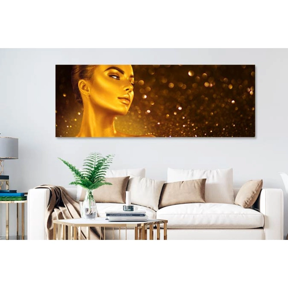 Tablouri living beauty auriu 39108