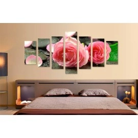 Tablouri canvas Trandafiri roz 5589