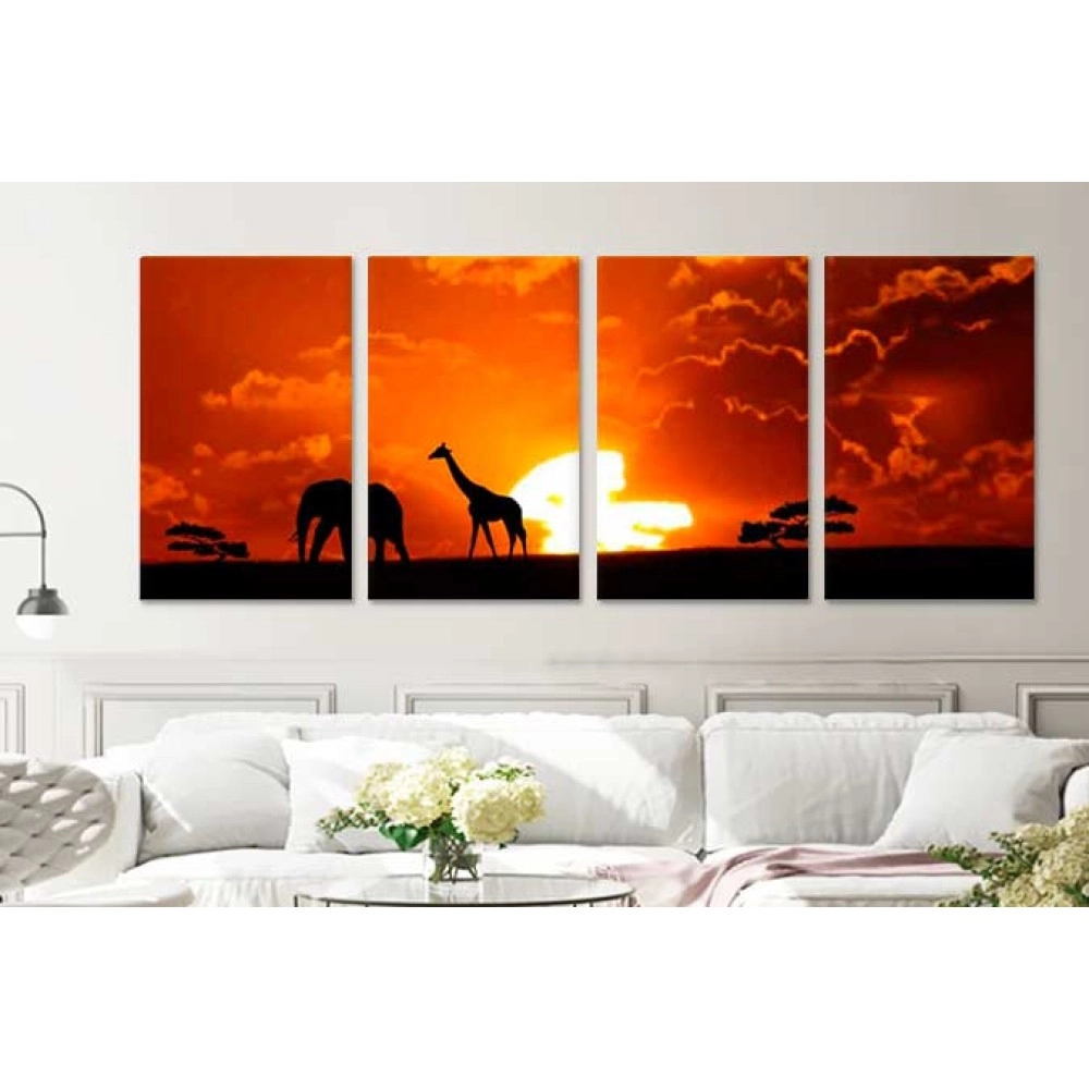 Tablouri canvas Africa 8005