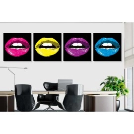 Tablouri canvas Buze 36732